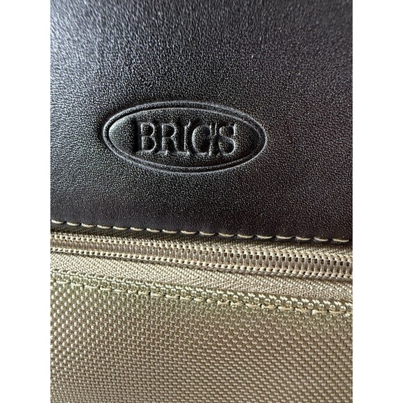 BRIGS Bag PININFARINA Messenger Shoulder Bag Strap Leather Canvas Magnetic - Picture 4 of 16